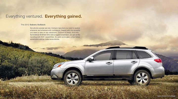 2012 Subaru Outback Specs and Features