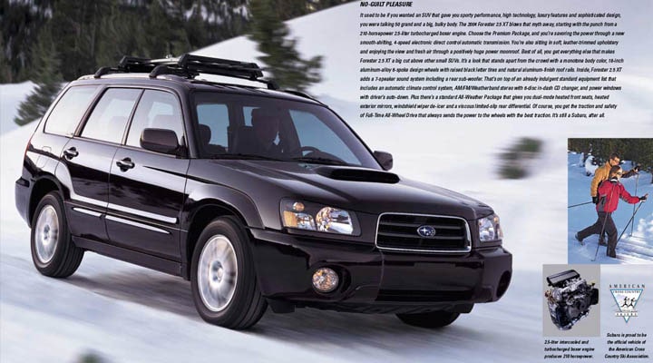 2004 Subaru Forester Specs and Features