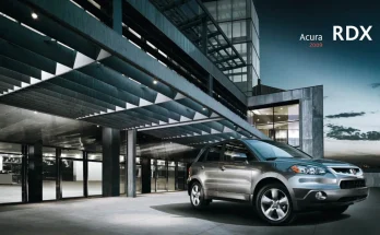 2009 Acura RDX Brochure